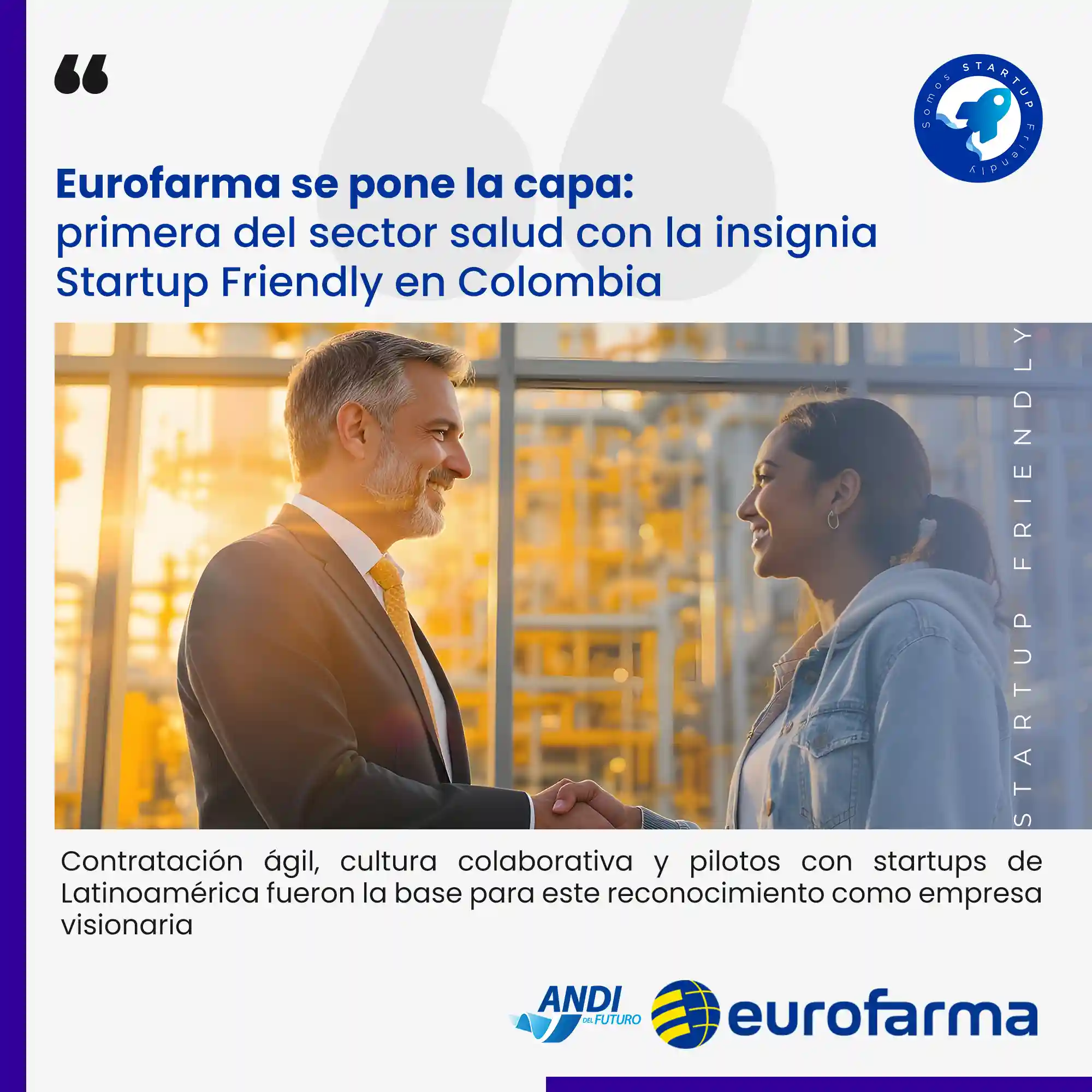 Eurofarma Contigo — Insignia Startup Friendly